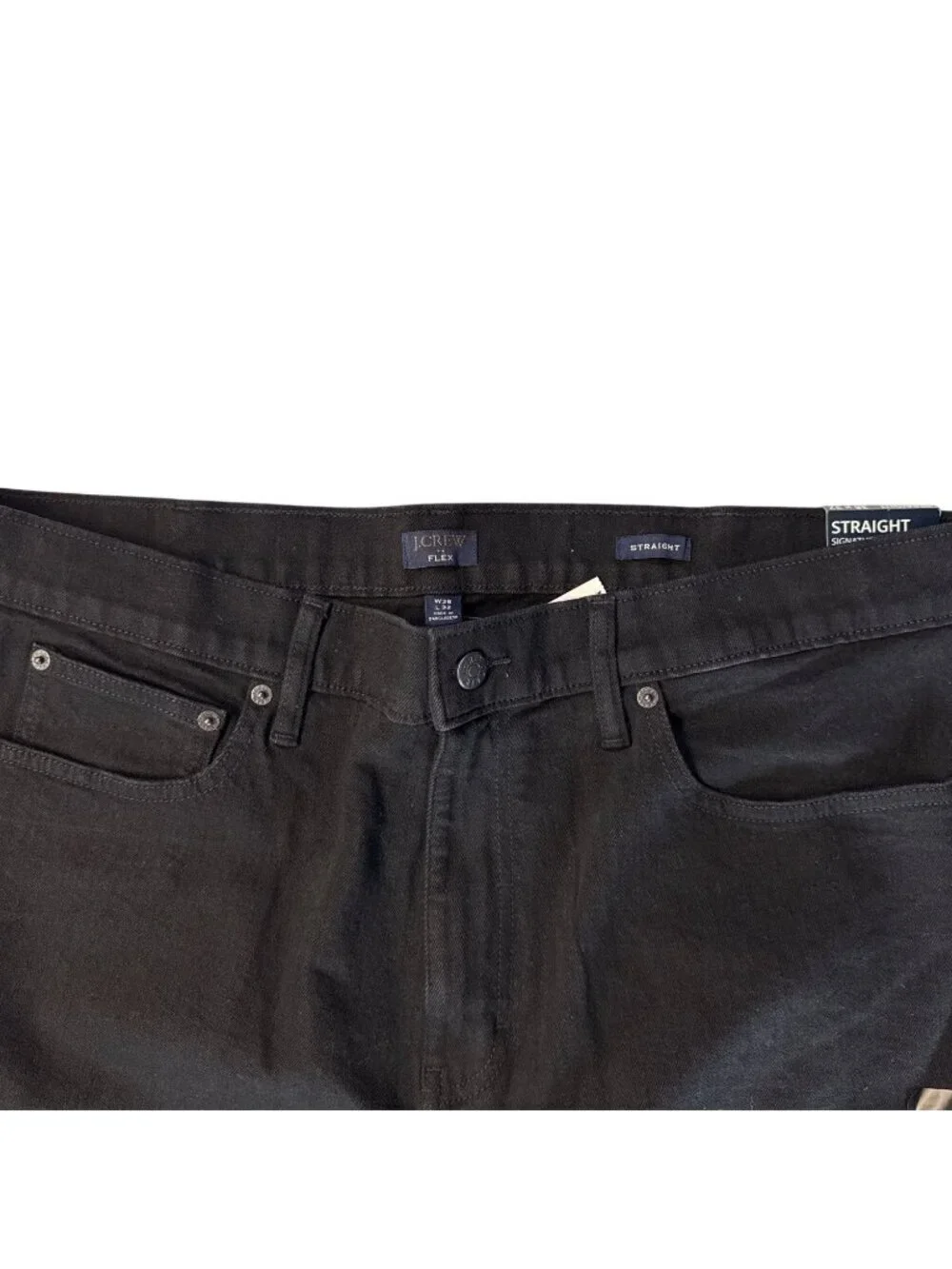 J Crew Mens Straight Fit Signature Flex Jeans~Size 38x32~Dark Shadow NWT L4 13